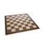 Walnut and Sycamore Wooden Chess Board with Algebraic Notation - 19.75 in.